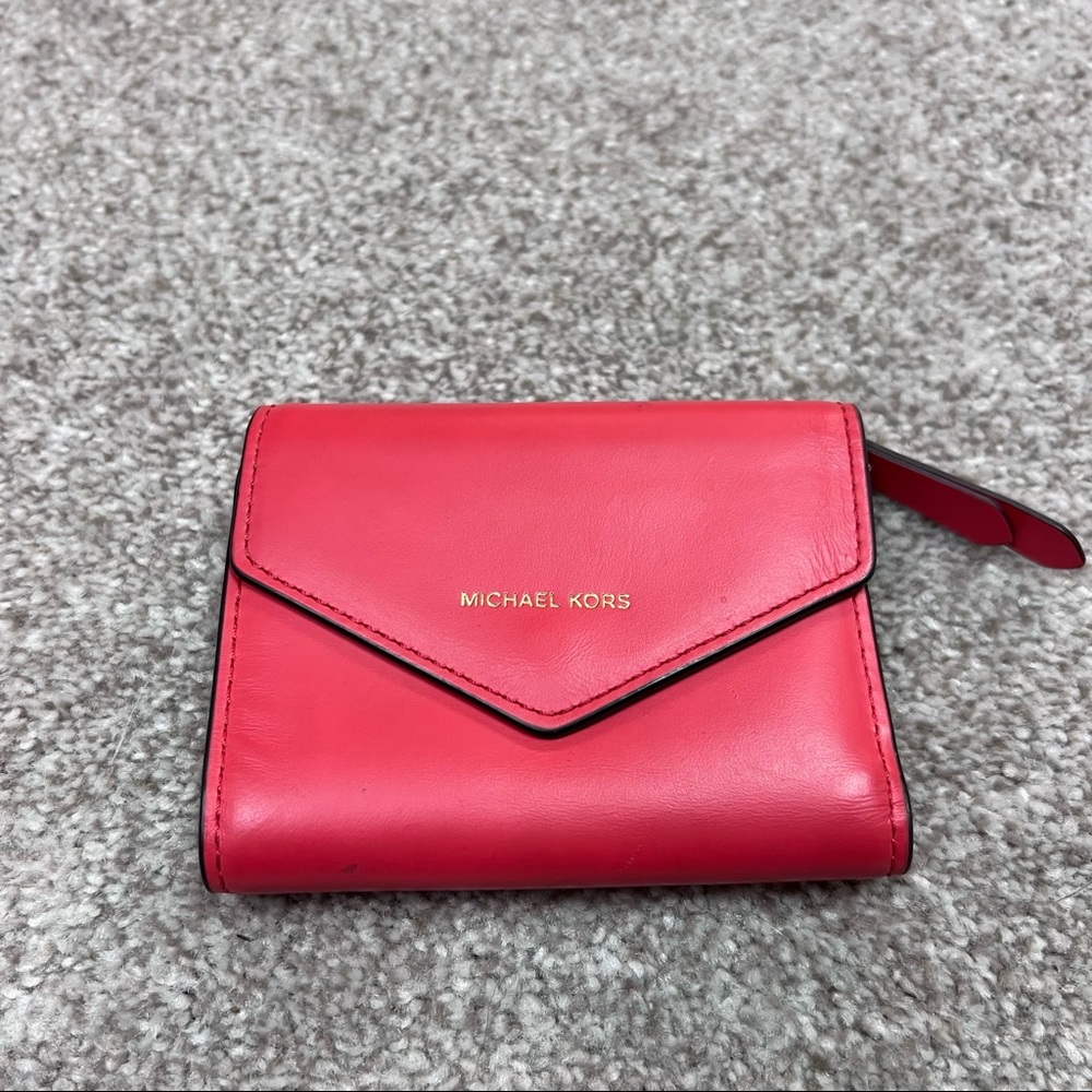 Michael Kors Women's Red Small Wallet